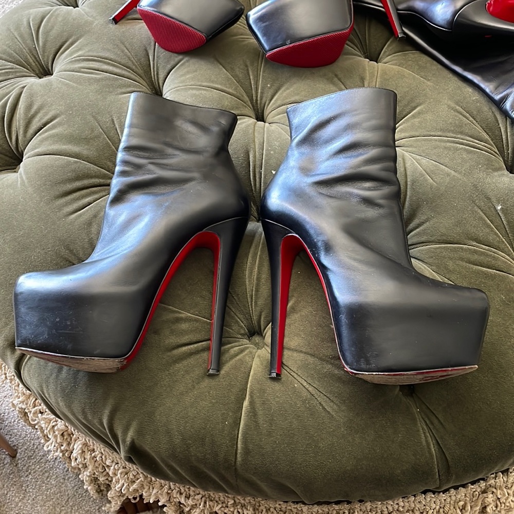 Black booties